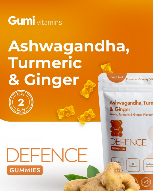 Ashwagandha, Turmeric & Ginger | 30 Gummies