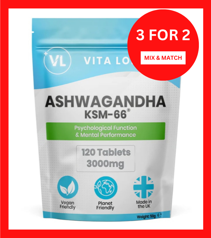 Ashwagandha KSM-66 | 120 Tablets