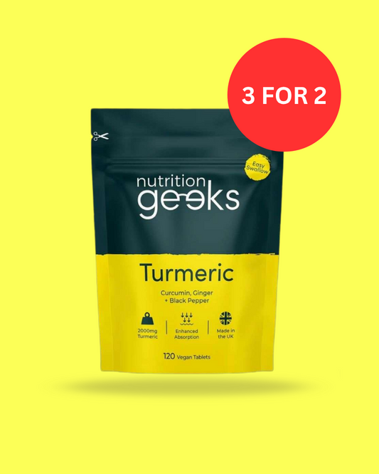 Turmeric, Ginger and Black Pepper | 120 Tablets