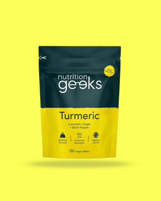 Turmeric, Ginger and Black Pepper | 120 Tablets