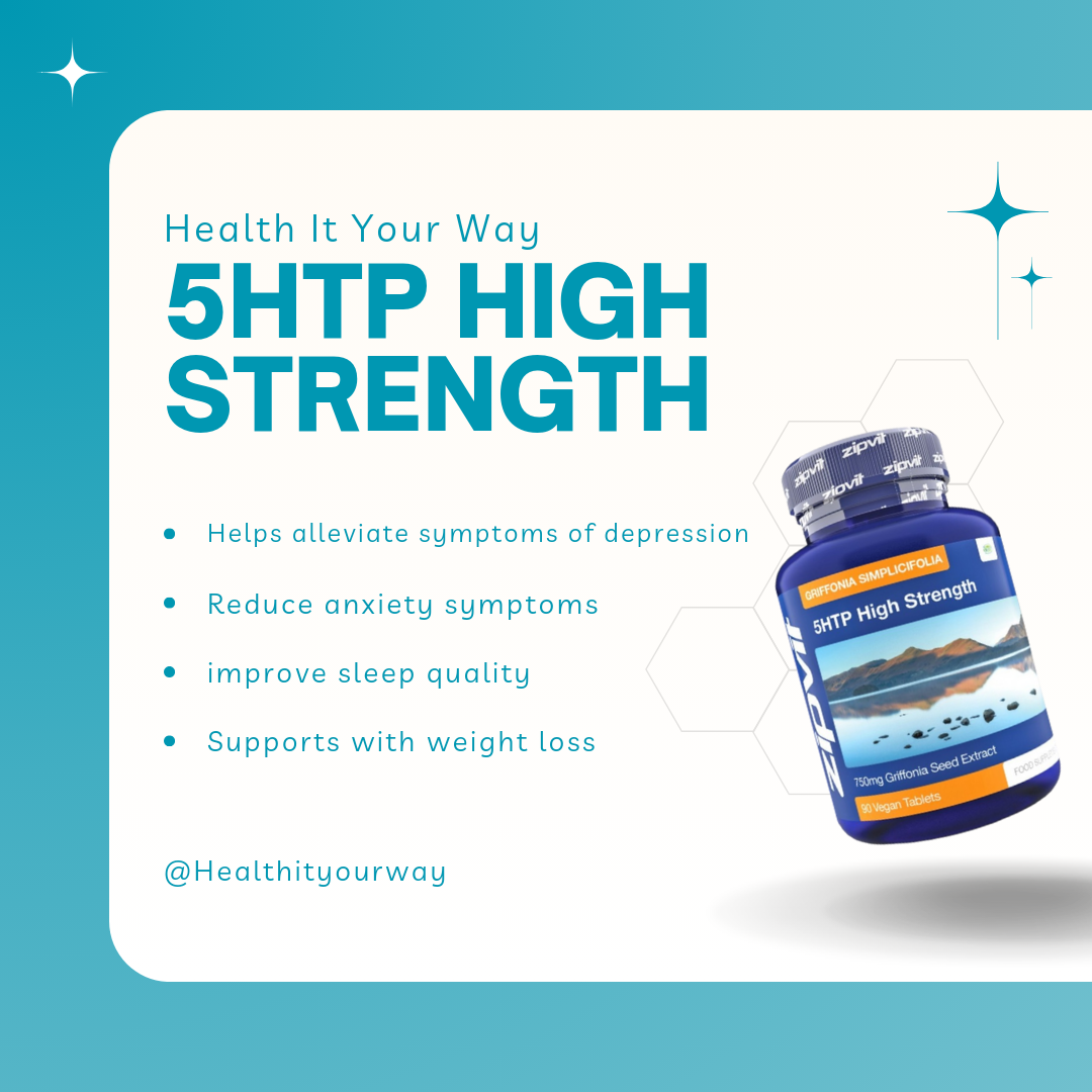 5HTP High Strength 750mg | 90 Tablets