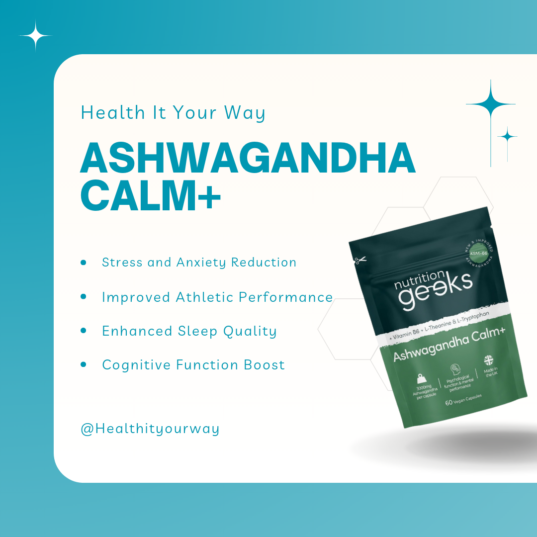 Ashwagandha Calm+| 60 Capsules