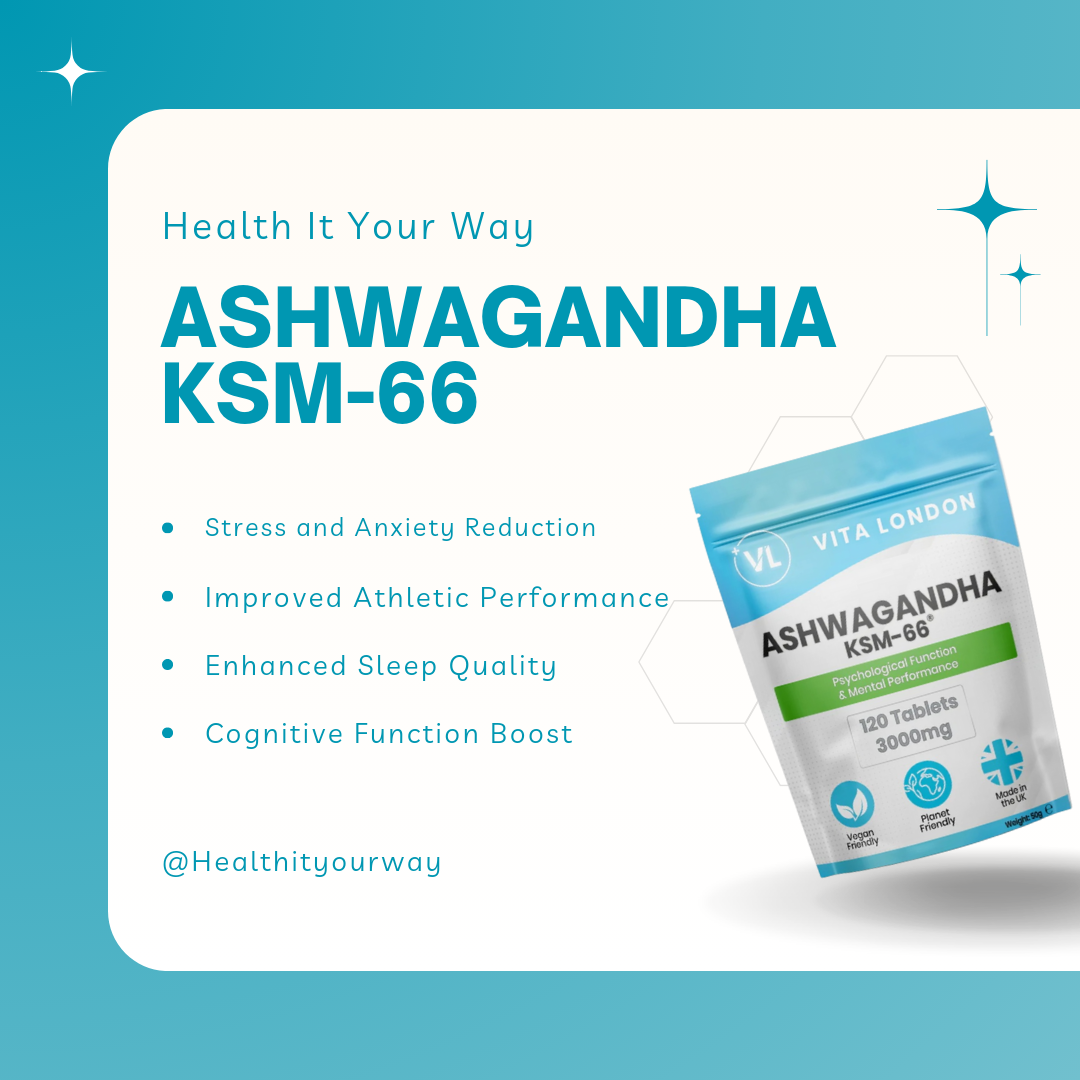 Ashwagandha KSM-66 | 120 Tablets