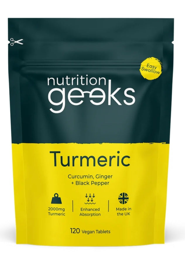 Turmeric, Ginger and Black Pepper | 120 Tablets