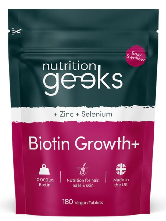 Biotin Growth+| 180 Tablets