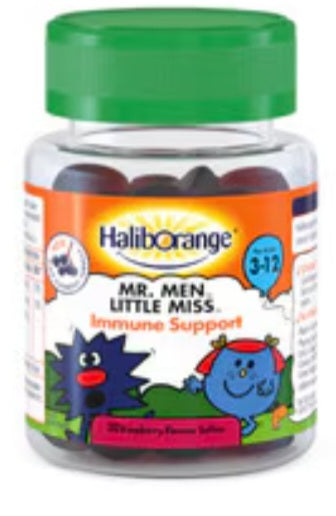 Haliborange Mr Men Little Miss Immune Support | 30 Gummies